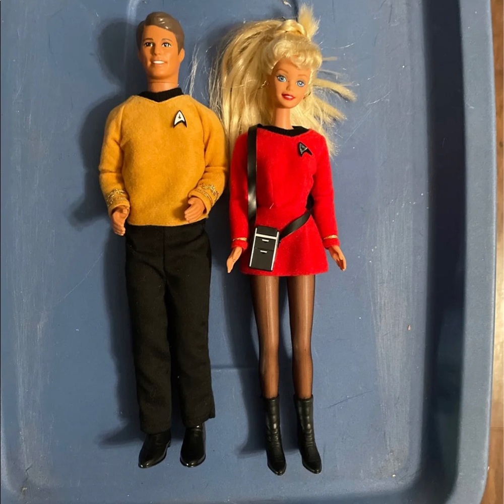 Star trek barbie and ken